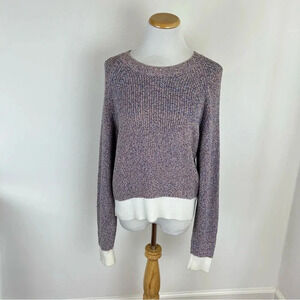 Rag & Bone Crewneck Chunky Sweater Pink Size S